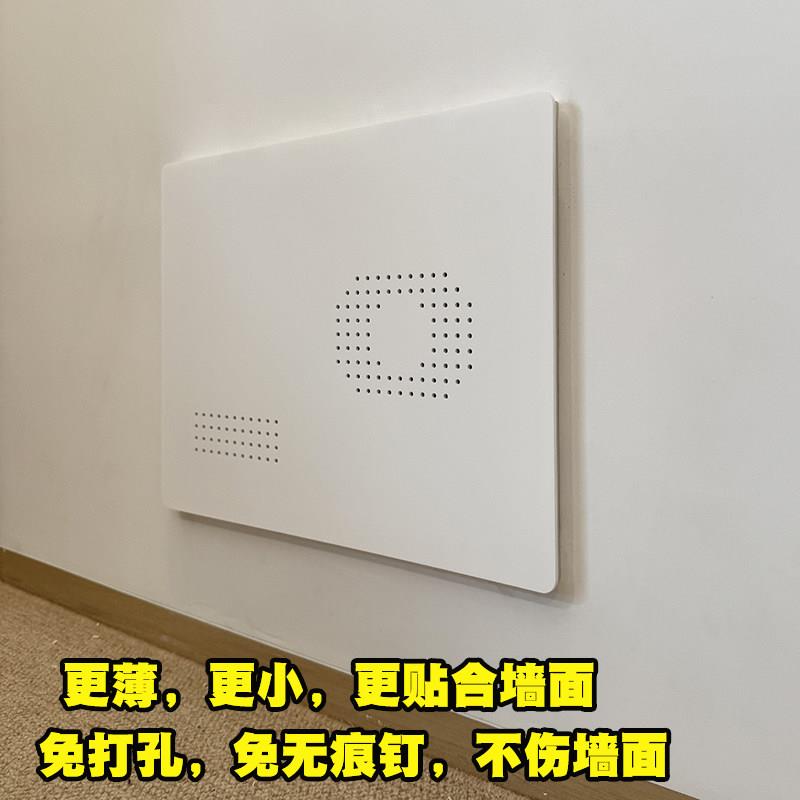 原孔安装弱电箱盖板MS202501翻超薄盖网线盒改造无痕安装电表箱位