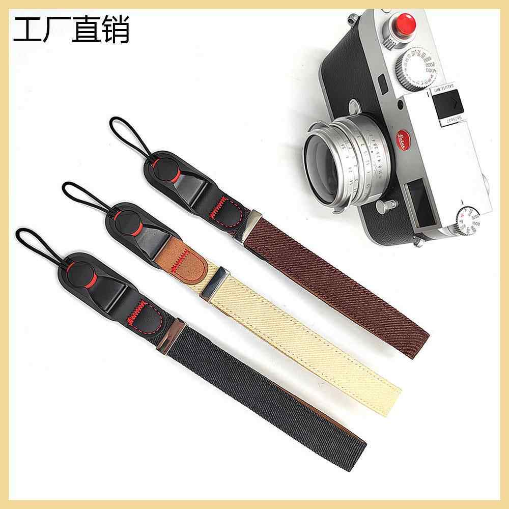 直销快拆相机手腕带单反微单相机手腕防脱单手快速拆装腕带手绳