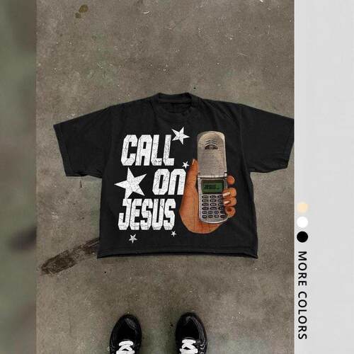 Short Sleeve Casual Comfortable Soft Phone Print Design