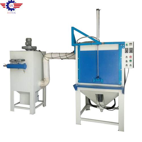 厂家现货QK-1090单工位非标自动喷砂机/锅具内胆铝锅不锈钢锅