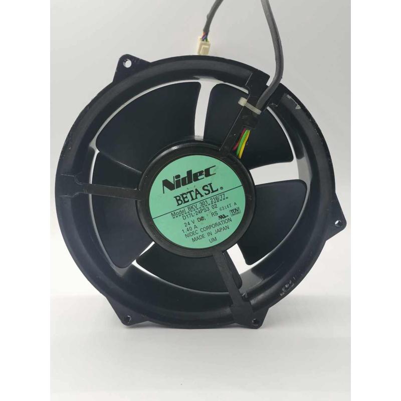 原装Nidec BKV301 216/77 17251 24V变频器超暴力散热风扇 17CM