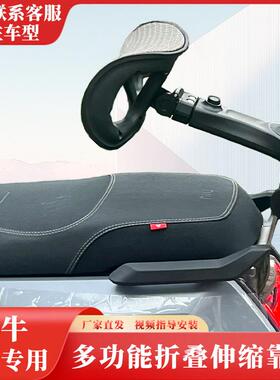 小牛电动车NTplay NPplay NXplay N1S UB F400T后座靠背支架尾箱