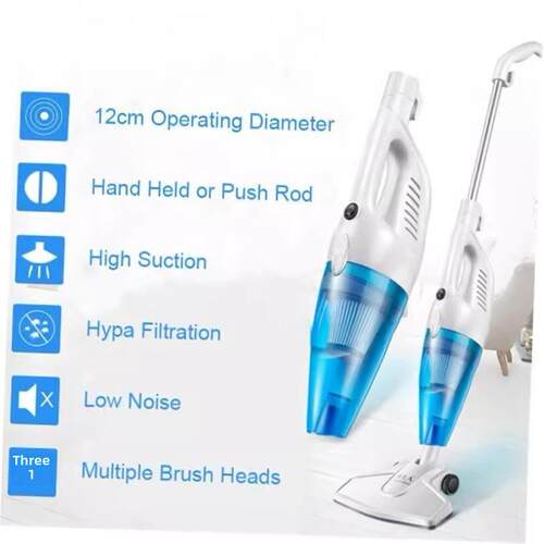 650W Corded Handheld Vacuum Cleaner 14kPa Portable for Home
