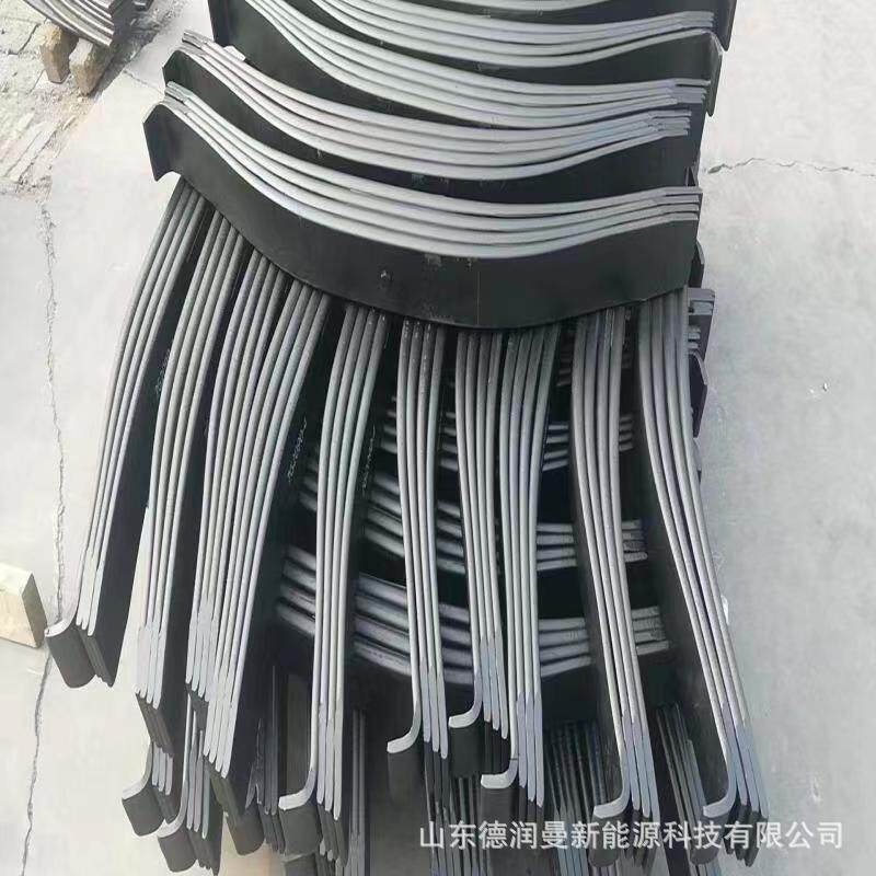 中国重汽豪沃配件WG9770520073 前钢板弹簧前钢板及后钢板总成