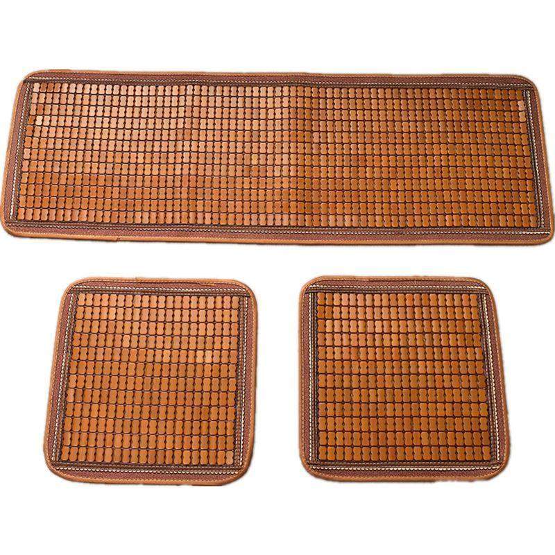 夏季汽车坐垫竹片凉垫夏天麻将凉席小车内五座竹子三件套后排通用,汽车用品/电子/清洗/改装,车载儿童坐垫,淘宝优惠券,粉丝福利购,淘宝优惠卷