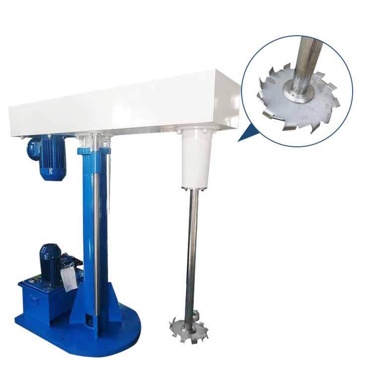 直供5.k5w机搅半防爆液压升降分散高速混合搅5.5kw半拌机锂电池使