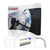 厂家直供 画面可定制 专业弧形快幕秀 快幕秀展架广告