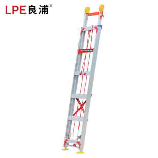 良浦梯子伸缩梯子升降梯工程梯子直梯收缩梯云梯消防梯4米L7-1