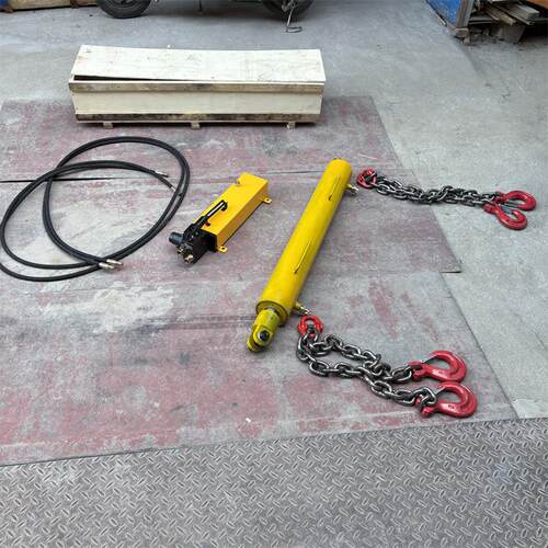 20T刮板机圆环链紧链器YJLQ10T气动液压紧链器手动液压紧链器