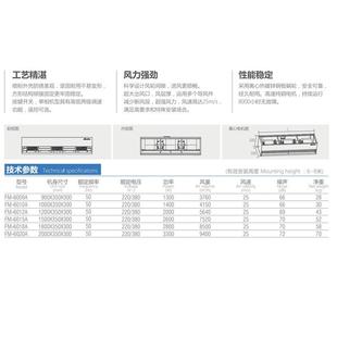机西奥风帘机空气幕商用通离风轻音门帘64472机多门头风工业心式