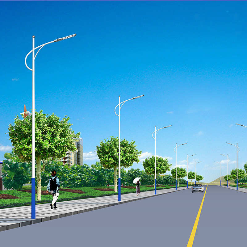 led照明一体化路灯单臂投光灯公园广场道路照明灯厂商供应销售