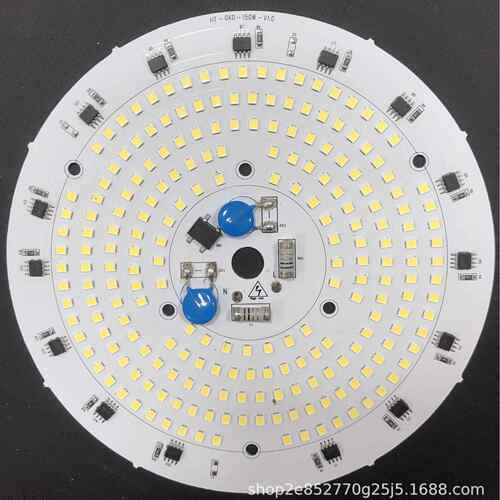 工矿灯免驱动光源高压220v贴片灯灯板维修用led光源高亮厂家直销