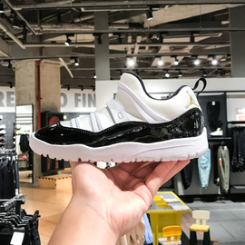 nike耐克2023冬jordanaj11男女儿童一脚蹬蓝球鞋bq7101-170