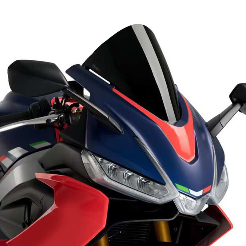 适合 阿普利亚 RS660 20-23 改装摩托车前风挡挡风玻璃挡风镜导流