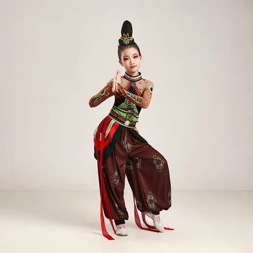 正品云夏舞川西部公主儿中式古典舞服童装