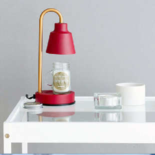 现代简约香薰灯融蜡灯可调光台灯北欧复古卧室台灯香薰炉机融烛灯