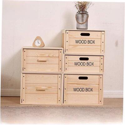 促销 Storage wooden box wood drawer type storage bo收纳箱