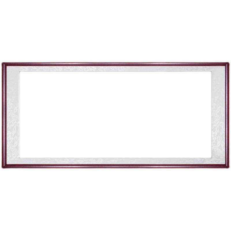 3EW1字画装裱框实木镜框相框配框三尺四尺画框画片镜片书法裱框国