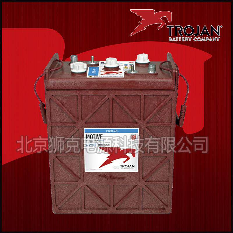 邱健Trojan电池L16P-AC电力牵引6V420AH大容量加液曲臂车、升降台