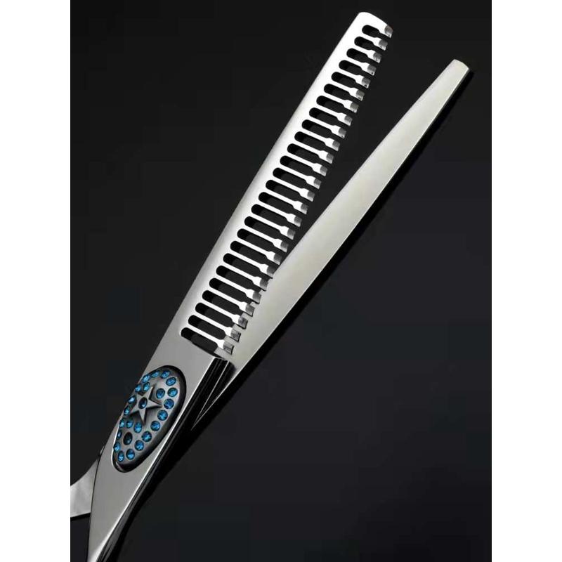 JP440C美发剪刀批发 高档理发剪 牙剪 WED-6.0寸平剪 斜齿 剪刀厂