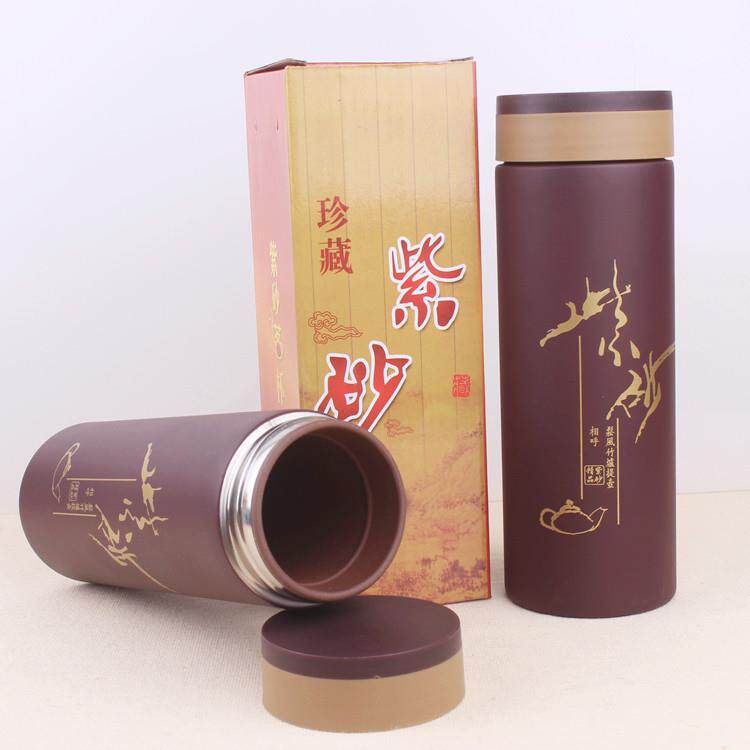 专业精品珍藏紫砂杯 厂家直销 礼品水杯可印家用紫砂杯