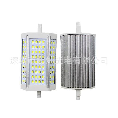 led高亮大功率30W r7s led玉米灯72珠smd2835横插灯泛光厂家
