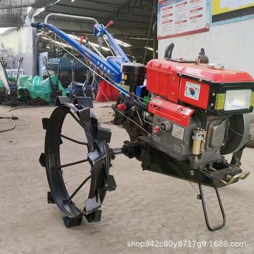 15马力自走式手扶拖拉机柴油水冷果园开沟施肥机大棚除草耕地机