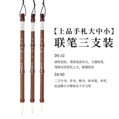 高档王羲之笔记成人书法艺术考试高特行书书大楷、中、小毛笔专业