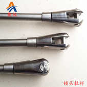 傲构配件 雨棚锁头拉杆 锁头玻璃钢m12钛 幕墙拉杆201304不锈钢