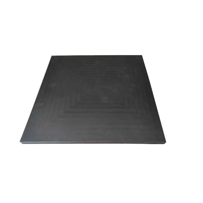 厂家批发桥梁隔震缓冲垫块黑色高弹减震块电机减震垫工业橡胶板