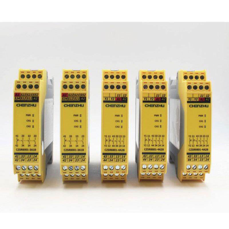 安全继电器CZSR8001-3A1B多功能安全门锁急停开关电子元器件