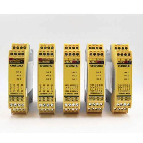 安全继电器CZSR8001-3A1B多功能安全门锁急停开关电子元器件