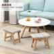 543实木小板家用客厅几时尚 建矮凳客厅家具支架材结构多 茶成人装