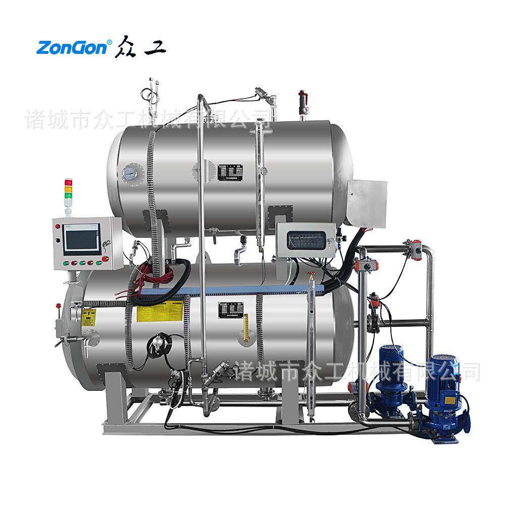 豆干杀菌锅花生露杀菌锅鱼罐头杀菌锅奶茶杀菌锅食厂家