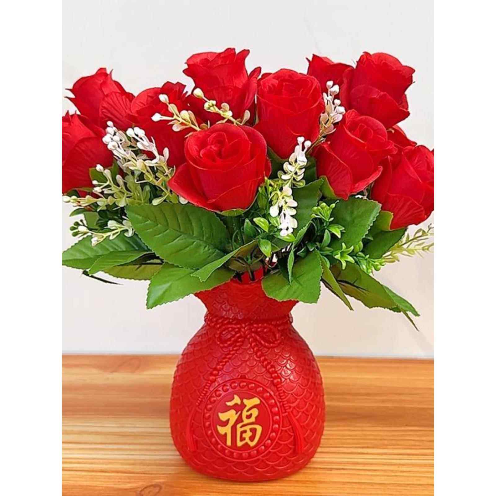 客厅酒柜创意摆件假花仿真花套装饰品室内餐桌塑料花卉盆景摆设花,家居饰品,仿真花/假花,淘宝优惠券,粉丝福利购,淘宝优惠卷