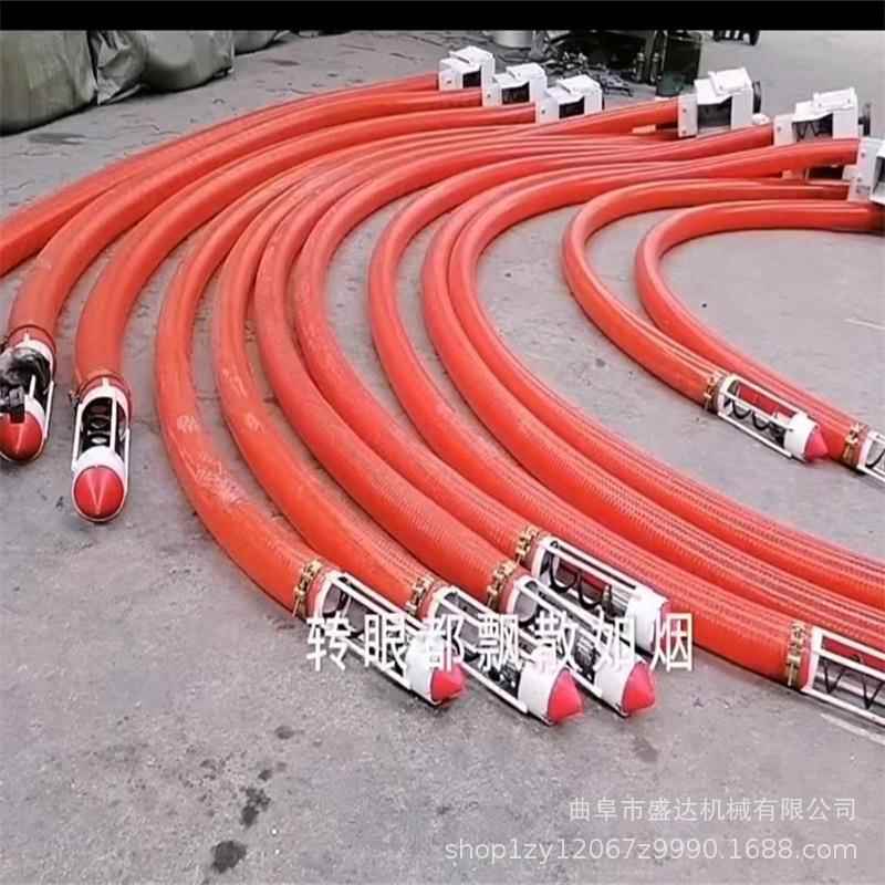 多用途小型牛筋软管抽料机供应160型气力吸粮机多少钱一台