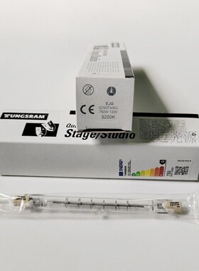 GE通用EJG-Q750T3/4CL 120V750W 3200K SPL III灯箱专用D65灯管