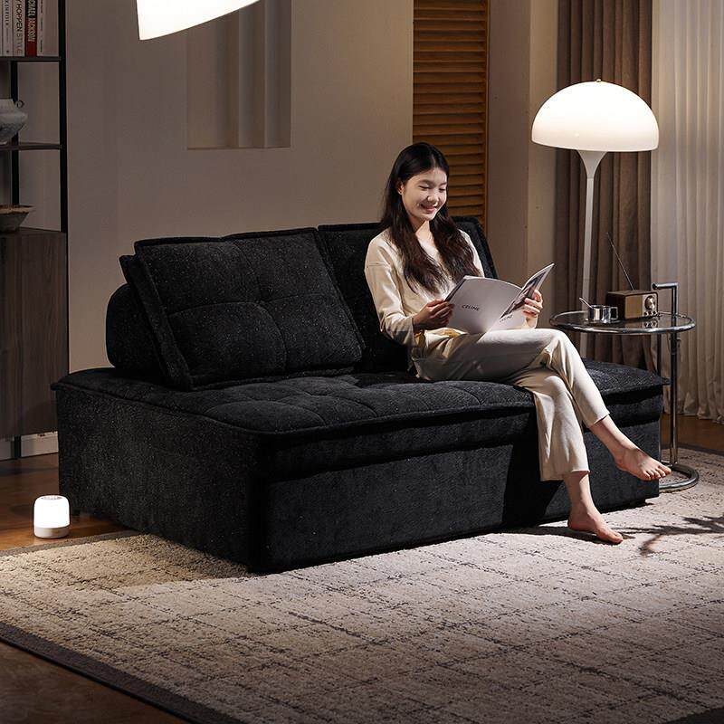 轻奢沙发床两用一体小户型2025新款阳台客厅折叠多功能模块抽拉床