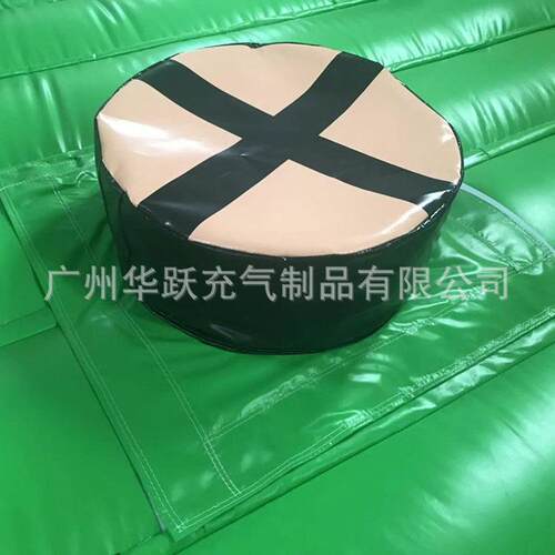 新款真人气疯狂电动充气乐旋机趣味游设转备充气斗DN0021牛机垫道