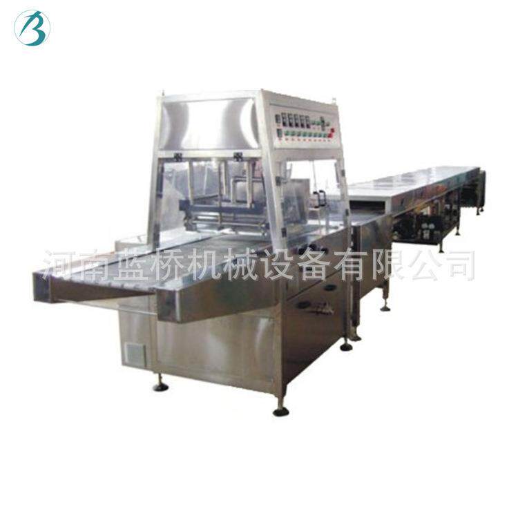 冰淇淋威化饼干巧克力涂层机休闲食品涂衣机涂层机