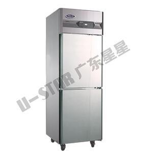 供应U-STAR优斯达二门冷藏柜GN650TN2商用厨房设备厨具