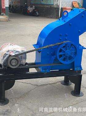 河破卵石锤玻式碎机方小型炉sd9463渣璃粉碎机建筑垃圾碎石机操作