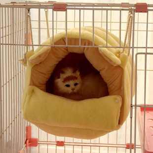 保暖宠物窝猫笼子内用挂床 猫窝冬季 厂家现货新款 猫吊床挂窝封闭式