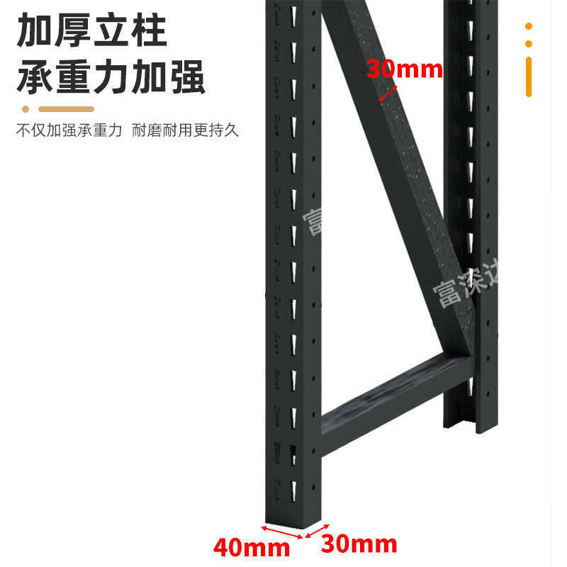 超市货架落地物品置物架摆放靠墙可调节展示架家庭家居常用储物架
