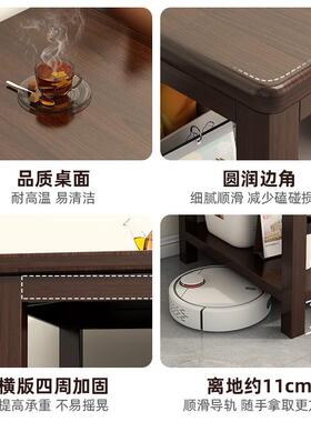 茶几桌子厅极简沙发边几创家边用卧室床头客意柜置OXR物架阳台方