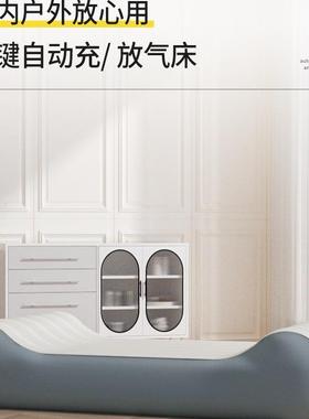 新LIG款多功携能便轻奢用懒沙发床垫户耐人外露营自动智能单人充