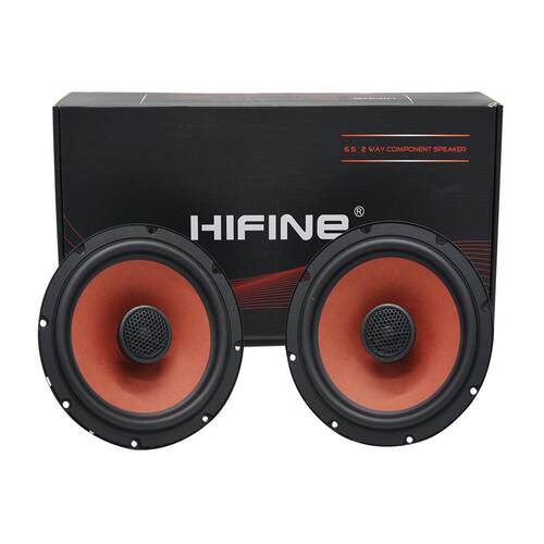 汽车音响车载喇叭HIFINE6300通用型 6.5寸同轴喇叭双路 汽车影音