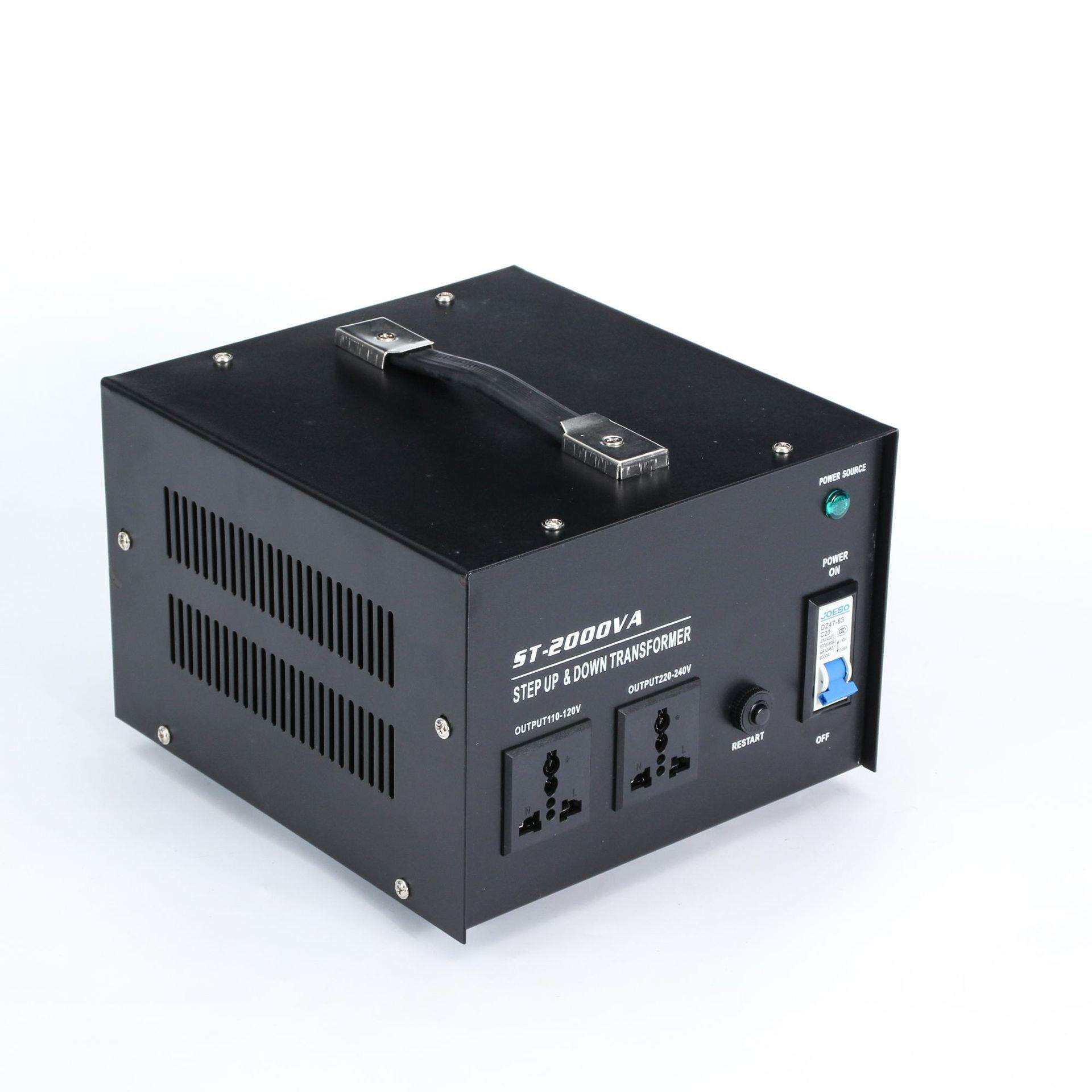 新款直销升降变压器110v转220v 湾加拿大升压降压220V转110