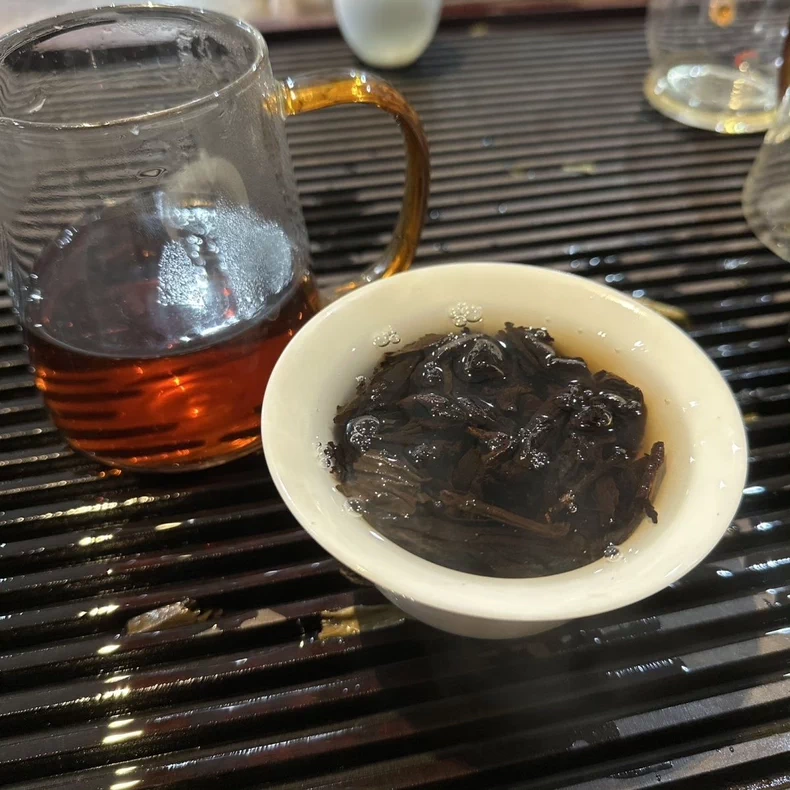 2008年雲南陳年普洱熟茶巴達大樹500克一包 普洱茶 BUASHOP普洱老茶