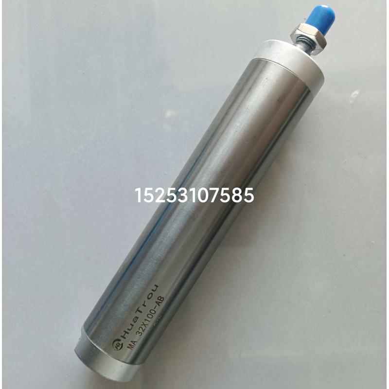 气动元件32*80/100/125双尾孔AB孔气缸   断桥铝门窗机器设备配件